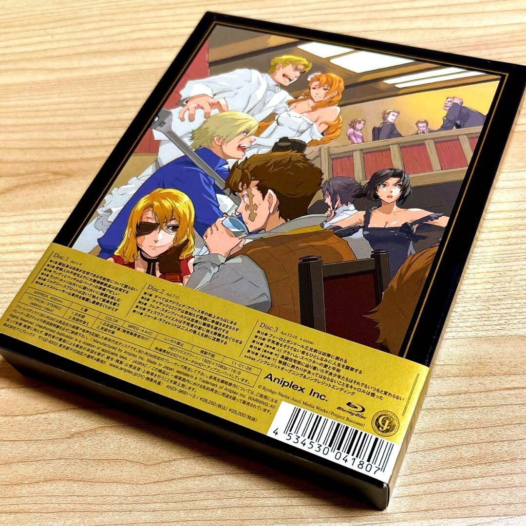 Baccano! Blu-ray Disc BOX Limited Edition Japan Anime Japan Tested