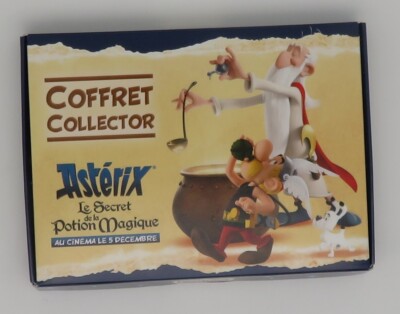Box Set 2018 2019 Pasquier Asterix The Secret Of The Magic Potion 7 Figurines 2D
