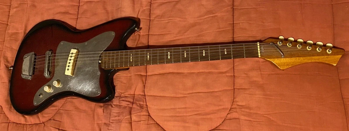 1960 s Teisco Kawai Kingston Electric Guitar