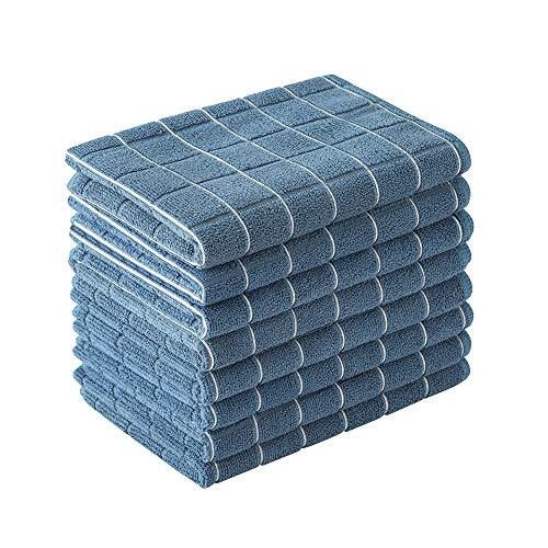Mikrofaser Geschirrtücher - weich, super saugfähig und fusselfrei Küche blau - Bild 1 von 6