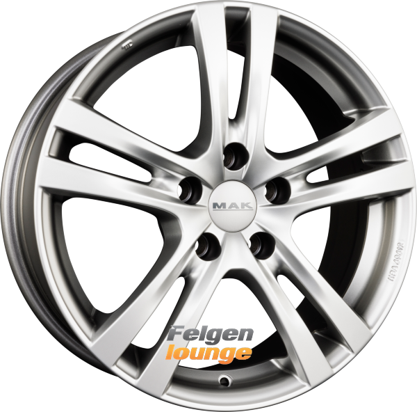 Jantes MAK Zenith 16" Pour Nissan Leaf - 6.5x16, 5x114.3, Déport 40, Finition Light Titan