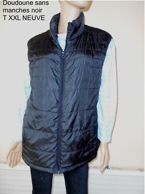 ÄRMELLOSE DAUNENJACKE * IN EXTENSO * SCHWARZ GR. XXL NEU