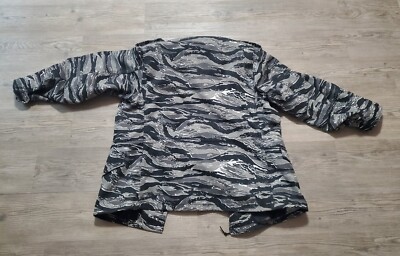 Rare Alpha Industries M65 Field Jacket Urban Tiger Stripe Camo