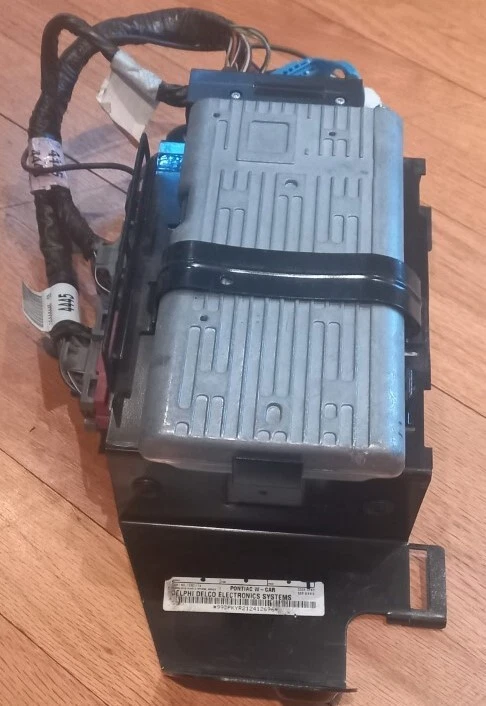 Módulo de control receptor telemático de comunicación Pontiac Grand Prix 2002 1220753 Foto 3 de 4