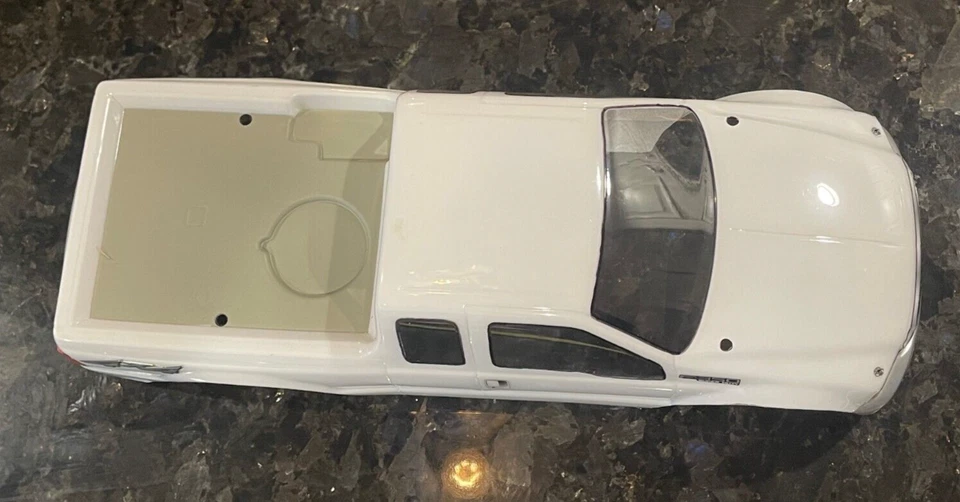 Proline Ford Truck Body F-350 2004 Super Duty Pickup Monster Traxxas TMAXX White - Image 2 of 4