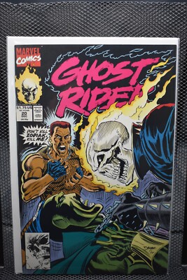Deathwacth Ghost Rider Ghost Rider #20 Marvel Comics 1992 Mephisto Danny Ketch Zarathos ...