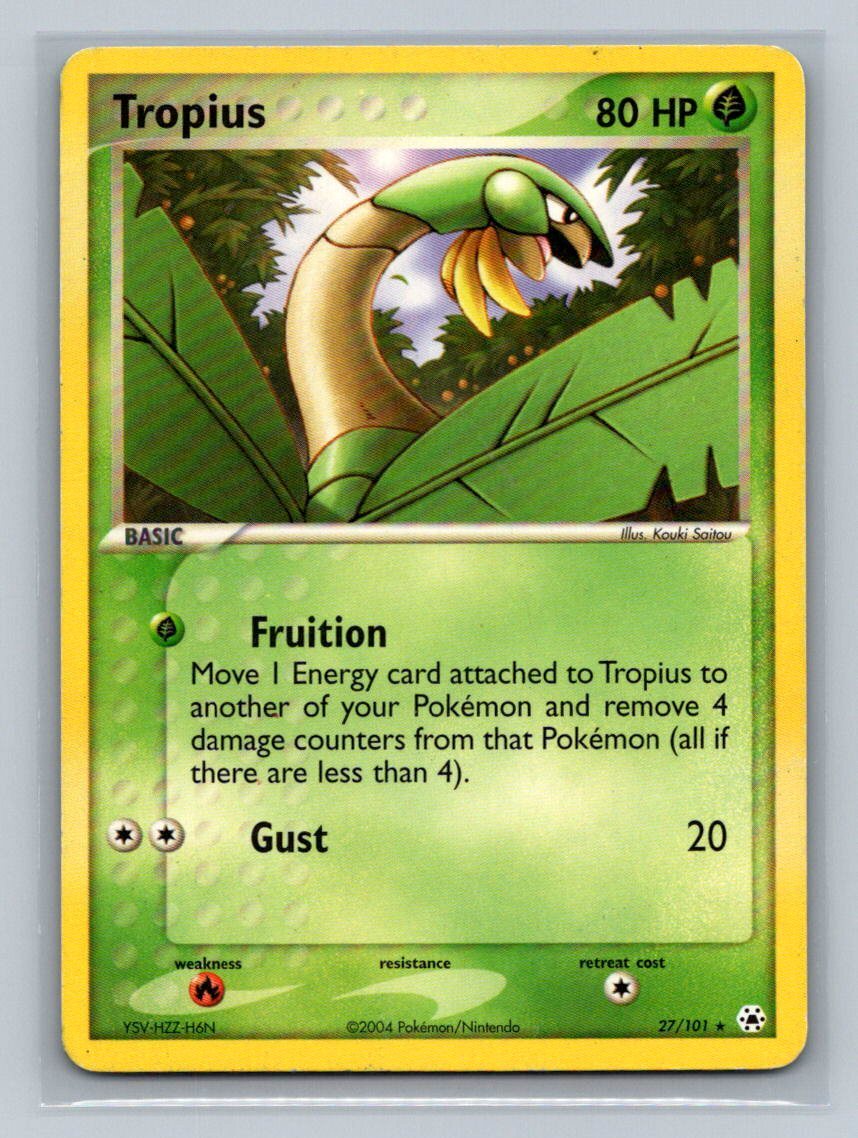 Tropius Hidden Legends 27/101 Near Mint NM