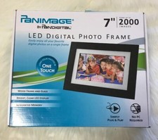 Remote Control Pandigital Panimage 7" LED Digital Photo Frame PI7002AWB TESTED