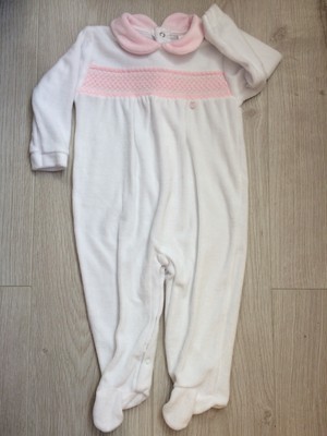Baby Girls Spanish style All in One Tutu sleepsuit Bonjour bebe 0-3m 3-6m 6-9m