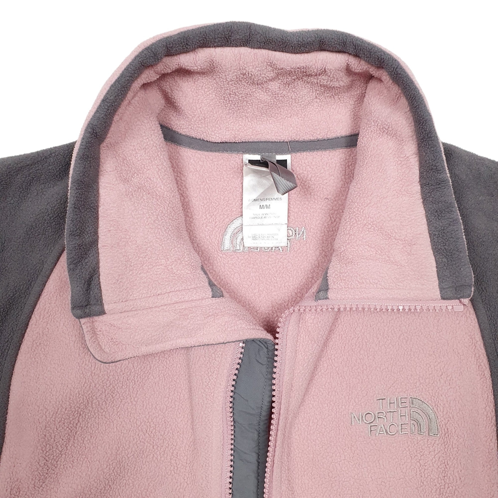 THE NORTH FACE Full Zip Polyester Fleece Jumper Womens L image 2