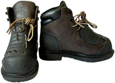 Red Wing Worx Boots Mens size 4 I-Beam Steel Toe Metatarsal ASTM