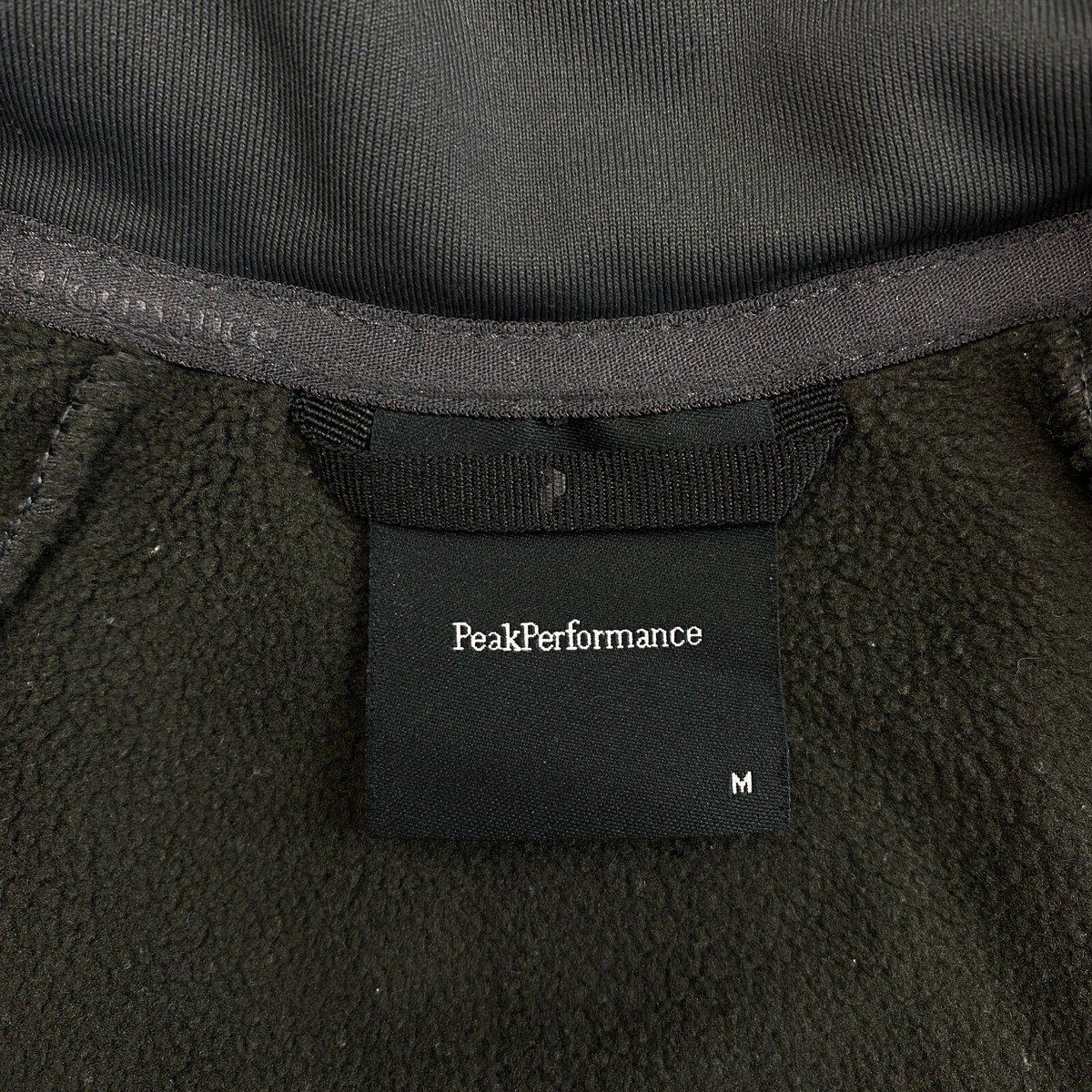 Peak Performance ミドルジャケット 男性用M サイズ Peak Performance Grey M Rider Zip Jacket Size M | eBay