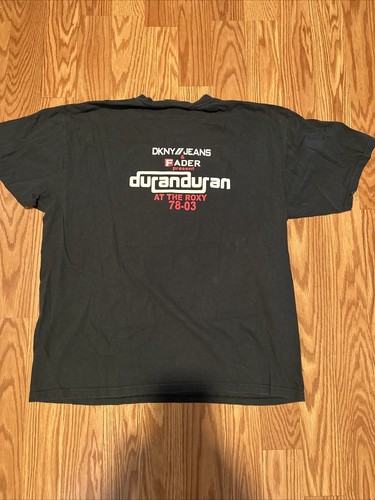 Camiseta De Colección Rara Y2K Duran Duran At The Roxy Talla L. Jeans DKNY y FADER - Imagen 6 de 7
