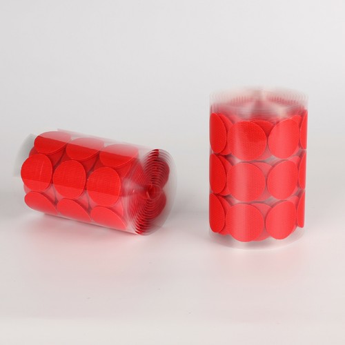 Hook & Loop Sticky Self Adhesive Dots Coins Circles 8mm 10mm 15mm 20mm 25mm 30mm - Picture 23 of 29