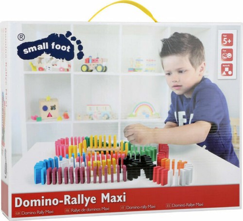 Woodland Animal Domino Von Bigjigs Toys – 28 Holzteile Mit Waldtieren, Reisespiel Ab 2 Jahren, In Baumwollbeutel