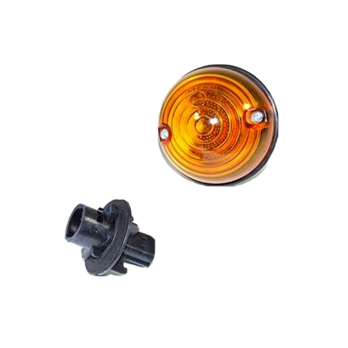 4pc Luz Indicadora Lateral Ámbar Para Remolque Camión 12-24v | Meses Sin Interés