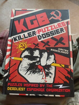 KGB Killer Puzzles Dossier by Dmitry Raskolnikov Puzzle Book 