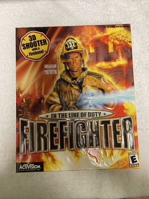 FireFighter: In the Line of Duty (PC, 2000) - Rare Big Box PC Game