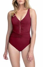 PROFILE BY GOTTEX Cocktail Party One-Piece Swimsuit size 12 