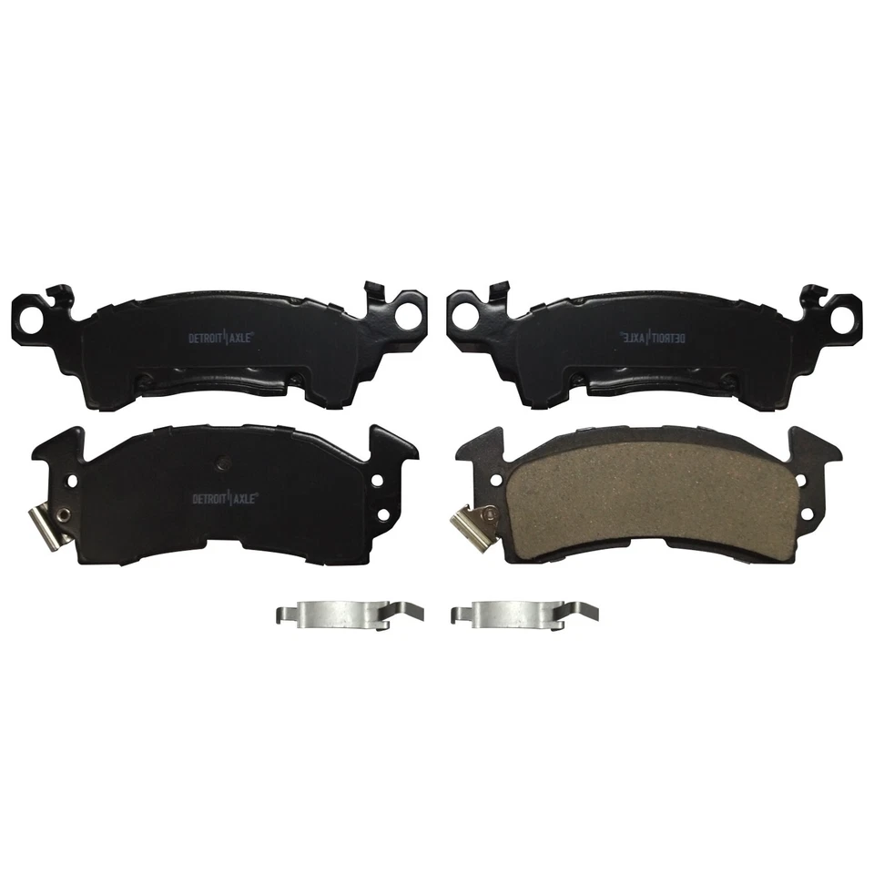 Pastilhas de freio dianteiras de cerâmica para Buick Roadmaster Chevrolet Astro Caprice GMC G2500 - Imagem 3 de 4