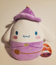 JAZWARES SANRIO HELLO KITTY CINNAMOROLL PLUSH SQUISHMALLOWS TOY HALLOWEEN WIZARD