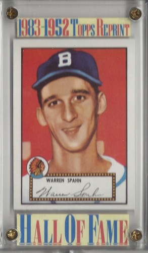 1983 1952 Topps Reprint Buy 1-50% OFF 2nd! Boston Braves  Eddie Matthews - Picture 2 of 28