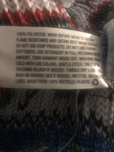 Target Ugly Christmas Sweater Happy Holidays Reindeer Kids Pajamas - Picture 6 of 6
