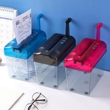 Aktenvernichter Mini Rechnungen Handkurbel Schredder Handschredder Handschredder