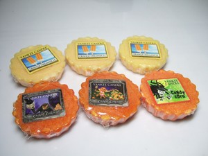 Lot-6-Yankee-Candle-Wax-Melts-Dreamsicle-amp-Candy-Corn-New