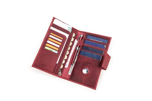 Family Passport Holder RFID Blocking Document Organizer Cover For 4 Passport - Picture 13 of 14