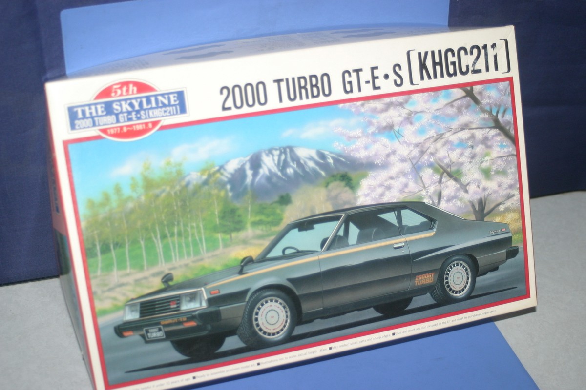 自動車 2000 TURBO GT-T (HGC211) 1/24 1:24 Nissan Skyline 2000 Tubro GT-E (HGC211) 