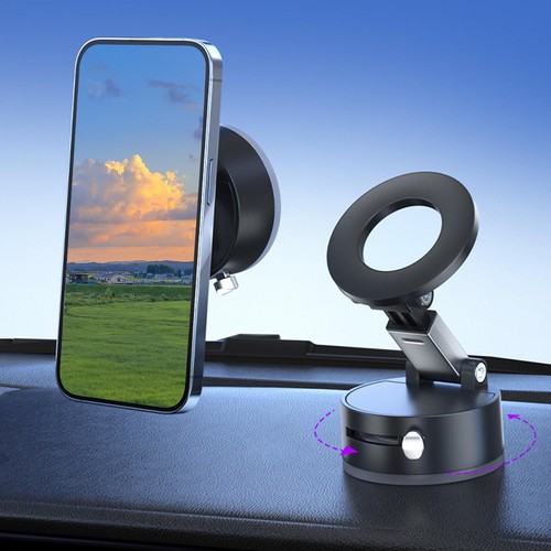 Magnetic Phone Holder Cell Phone Mount Adjustable Cellphone Support - Photo 9 sur 14