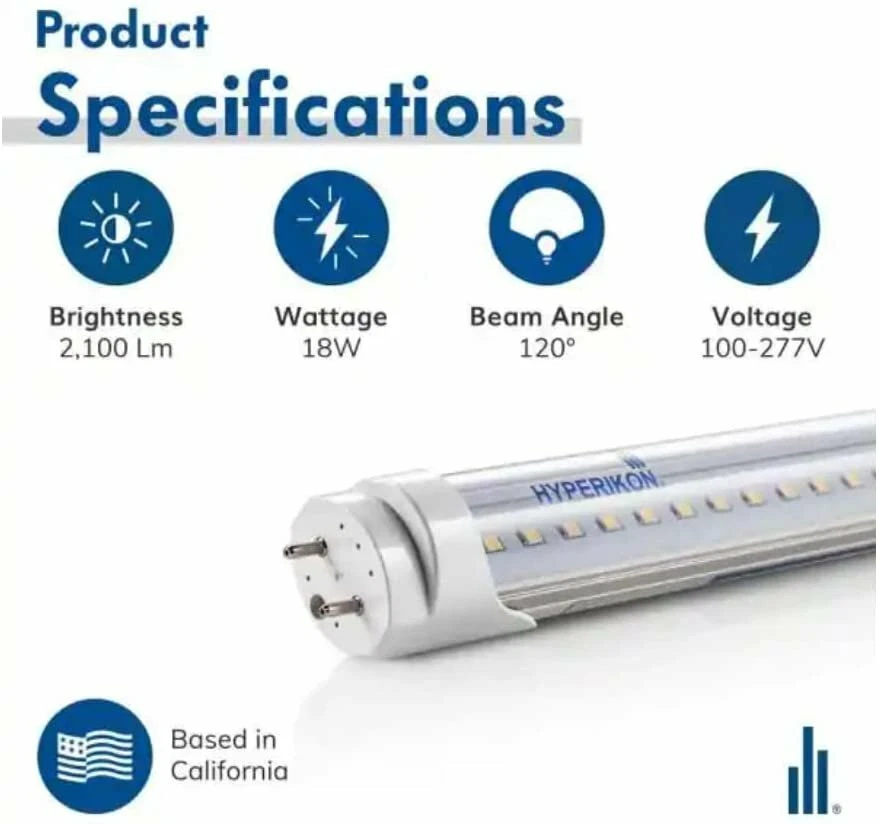 18W 4 ft. Linear T8 T10 T12 Ballast Bypass Single End Power LED