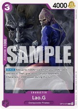 One Piece Lao.G (OP14-075/237) OP14 The Azure Sea's Seven NM