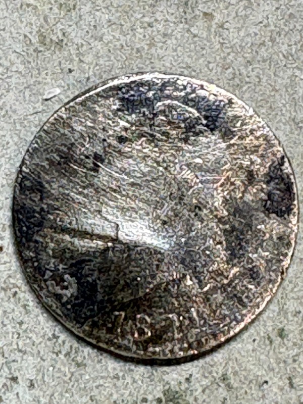 1821 Capped Bust Dime Poor