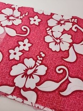 44" X 1yd Classic Hawaiian Hibiscus Floral Cotton Sewing Craft Quilting Fabric
