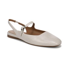 Women's Naturalizer Anikka Mary Jane Flats Porcelain Beige Faux Leather