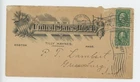 Mr Fancy Cancel United States Hotel Boston Mass 1918 Cvr #6897