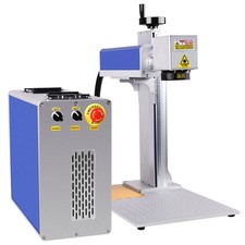 JPT Mopa 60W Fiber Laser Marking Engraver Machine Color Marker Support Lightburn