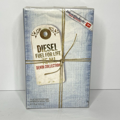 #ad DIESEL FUEL FOR LIFE DENIM COLLECTION Men 2.5OZ 75ML EDT Spray NEW amp; SEALED $98.99