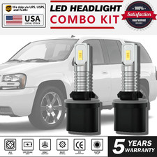 For Chevy Trailblazer 2002-2009 - 2x 880 Led Fog Light Bulbs 6500k White 36w For Chevy Trailblazer 2002-2009 - 2x 880 Led Fog Light Bulbs 6500k White 36w
