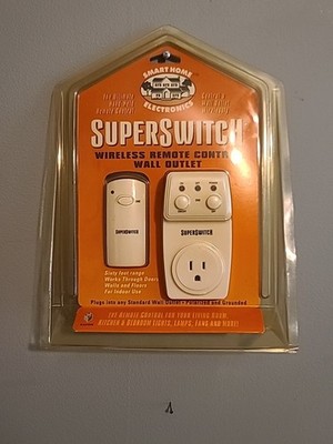 Smart Home Super Switch Wireless Remote Control Wall Outlet