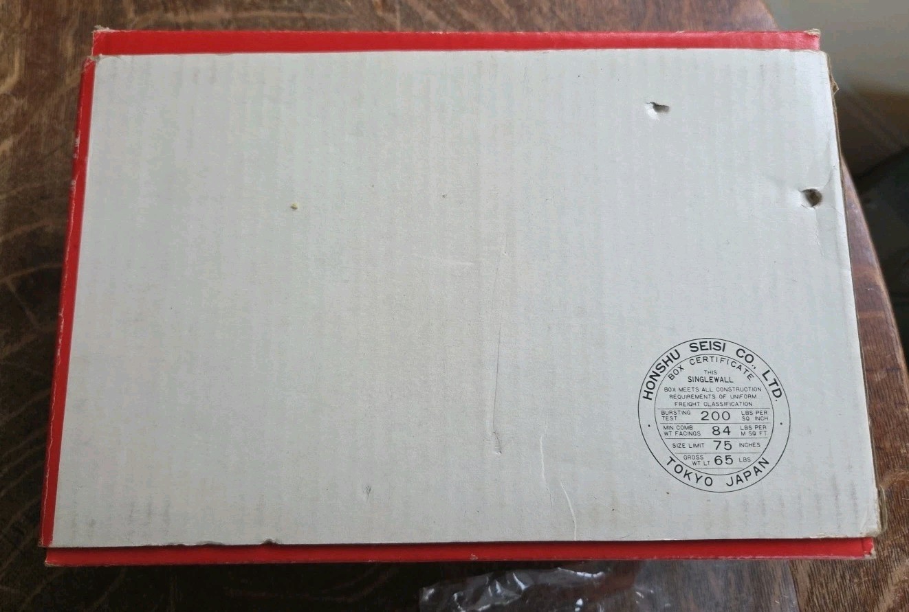 Vintage Sears 2172 Mini Cassette Tape Recorder In Box, For Parts - Restoration