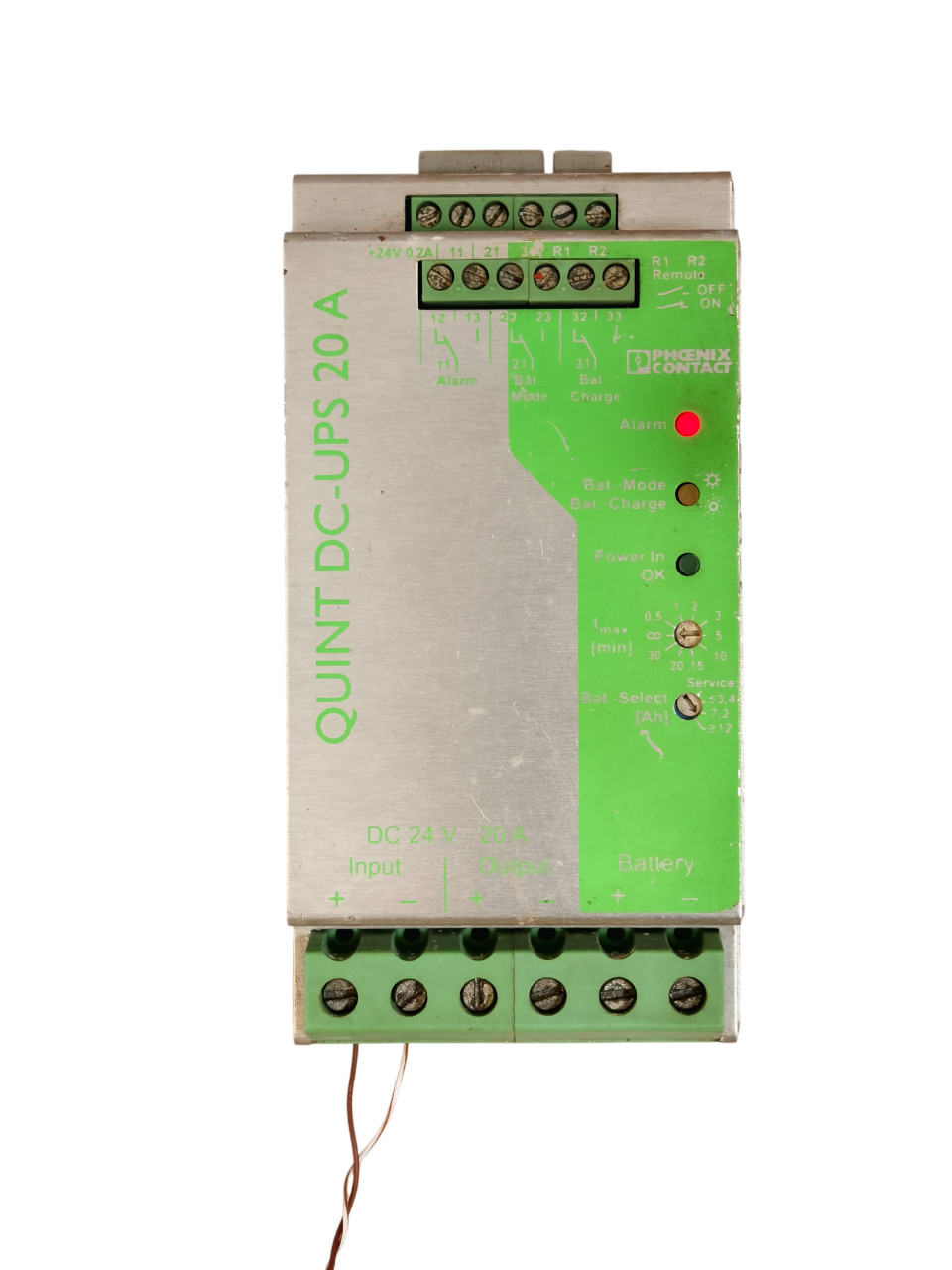 Alimentatore Phoenix Contact Quint QUINT-DC-UPS /24VDC/20A Ord No. 2866239