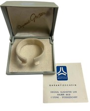 Original Glashütte GUB Uhrenbox & Garantieschein Vintage DDR 60er 70er Jahre