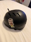 Black Skateboarding Helmet Multi-Vent Design with Stickers — photo 5