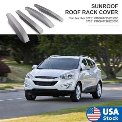 4PCS Car Roof Luggage Rack Cover 872512S000 872522S000 For Hyundai IX35 TUCSON