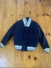 Vintage Pacific Trail Boys Sportswear Bomber Style Jacket Size 12 Blue