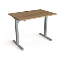 Stier Elektrisch HöHenverstellbarer Schreibtisch 501-33 120 X 80 Cm Nussbaum