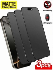 3 Pack Matte Privacy Screen Protector for iPh...